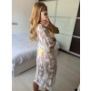 Župan přehoz krajkový letní přes plavky dámský (S/M/L ONE SIZE) ITALSKÁ MÓDA ORC24KS24/DU (Velikost M/L, Barva bílá)
