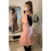 Vesta flauš dlouhá bez rukávů dámská nadrozměr (M/L/XL ONE SIZE) ITALSKÁ MÓDA IMD22900 (Velikost L/XL, Barva _vypište do poznámky)