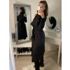 Vesta flauš dlouhá bez rukávů dámská nadrozměr (M/L/XL ONE SIZE) ITALSKÁ MÓDA IMD22900 (Velikost L/XL, Barva _vypište do poznámky)