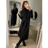 Vesta flauš dlouhá bez rukávů dámská nadrozměr (M/L/XL ONE SIZE) ITALSKÁ MÓDA IMD22900 (Velikost L/XL, Barva _vypište do poznámky)