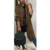 Cardigan svetr pletený bez rukávů dámský (S/M/L ONE SIZE) ITALSKá MóDA IMC21624/DR (Velikost S/M/L, Barva růžová světlá)