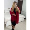 Šála kašmírová teplá dámská (one size 180cm x70cm) CASHMERE DELFIN DEL2020JK-169/DU (Velikost ONE SIZE, Barva béžová)