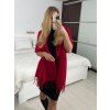 Šála kašmírová teplá dámská (one size 180cm x70cm) CASHMERE DELFIN DEL2020JK-169/DU (Velikost ONE SIZE, Barva béžová)