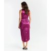 Šaty elegantní společenské na ramínka dámské (S/M ONE SIZE) ITALSKÁ MÓDA IMPSH246479/DR (Velikost S/M, Barva Černá)