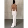 Šaty dlouhé společenské na ramínka dámské (S/M/L ONE SIZE) ITALSKÁ MÓDA IMPLP2365360011A (Velikost S/M/L, Barva červená)
