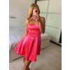 Šaty elegantní společenské na ramínka dámské Lolita (XS/S ONE SIZE) ITALSKá MóDA IM322461/DUR (Velikost XS/S, Barva béžová)