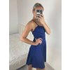 Šaty elegantní společenské na ramínka dámské Lolita (XS/S ONE SIZE) ITALSKá MóDA IM322461/DUR (Velikost XS/S, Barva béžová)