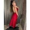 Šaty dlouhé elegantní společenské třpytivé na ramínka dámské (S/M/L ONE SIZE) ITALSKÁ MÓDA IMPSH2593328 (Velikost S/M/L, Barva Černá)