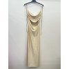 Šaty dlouhé elegantní společenské třpytivé na ramínka dámské (S/M/L ONE SIZE) ITALSKÁ MÓDA IMPSH2593328 (Velikost S/M/L, Barva Černá)