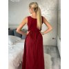 Šaty letní bez rukávu dámské  PAGE (S/M/L ONE SIZE) ITALSKÁ MÓDA IM725020/DU (Velikost S/M/L, Barva Černá)