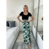 Overal elegantní krátký rukáv dámský MIA (XS/S/M ONE SIZE) ITALSKÁ MÓDA IMM25M55299-2/DUR (Velikost S/M, Barva zelená)