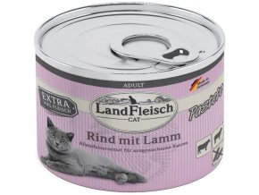 landfleisch 4003537404446 landfleisch cat adult pastete rindlamm 195g