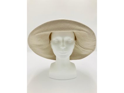 Klobouk lněný Byzy Hats Dolní 131