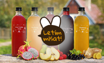 Ovocné sirupy značky Bzukot