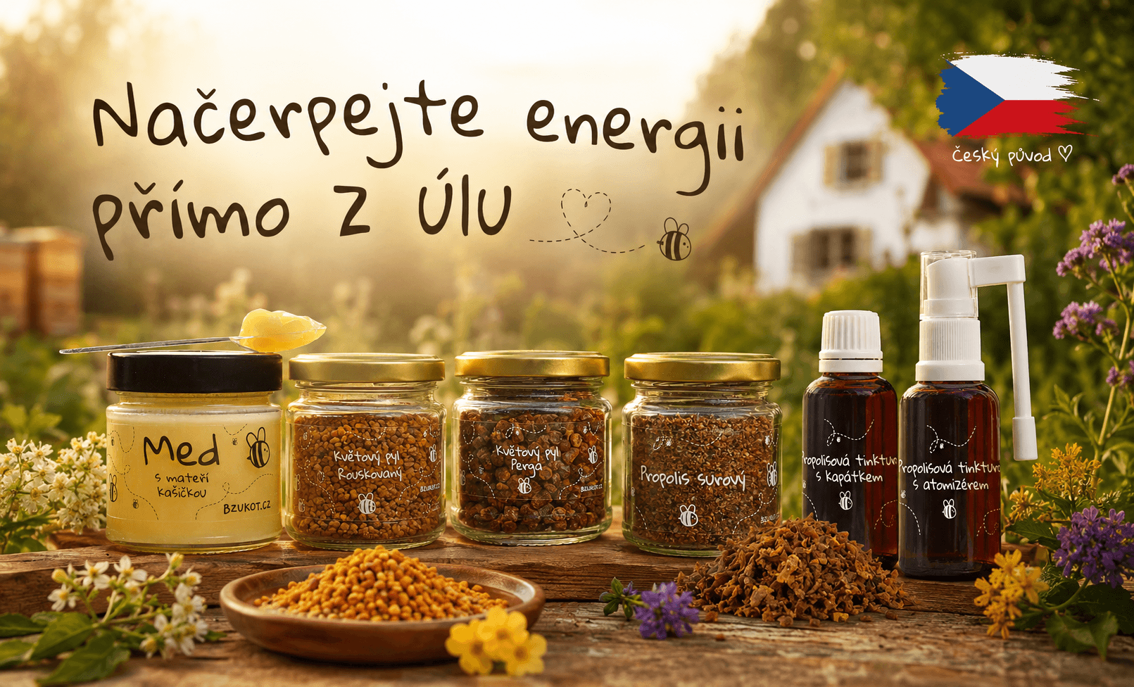 Včelí produkty Bzukot