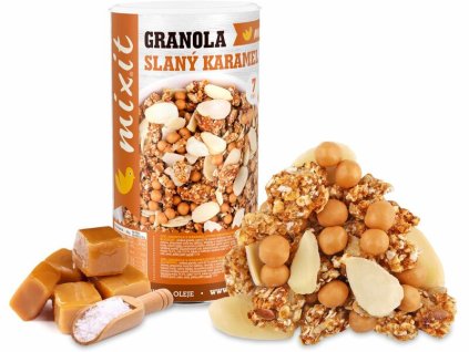 granola z pece slany karamel 550g