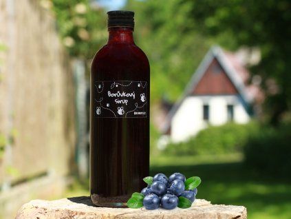 boruvkovy sirup