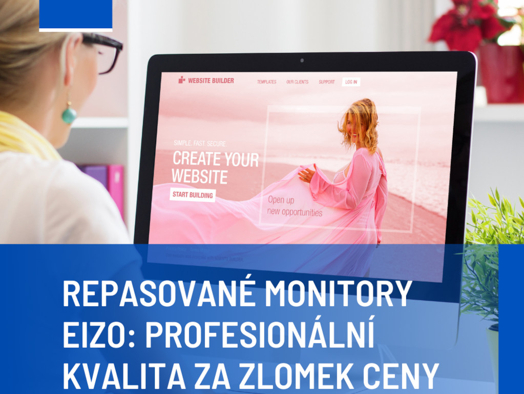 Repasované monitory EIZO: Profesionální kvalita za zlomek ceny