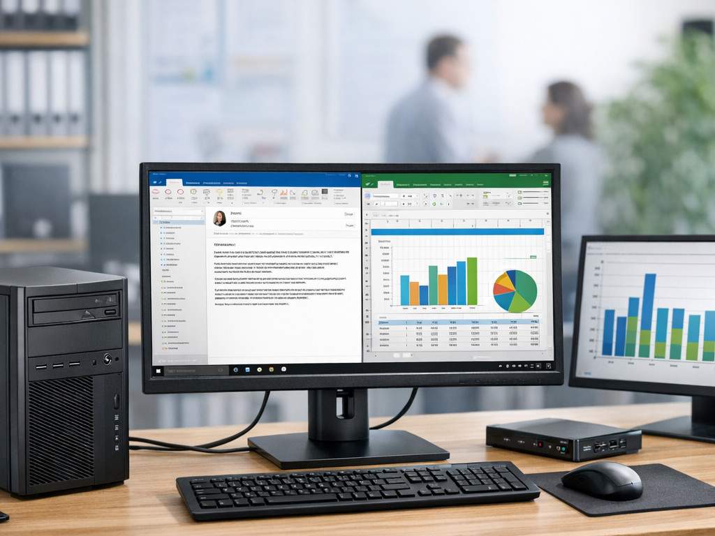 Jak efektivně vybavit kancelář: výběr repasovaných počítačů a levných monitorů k PC