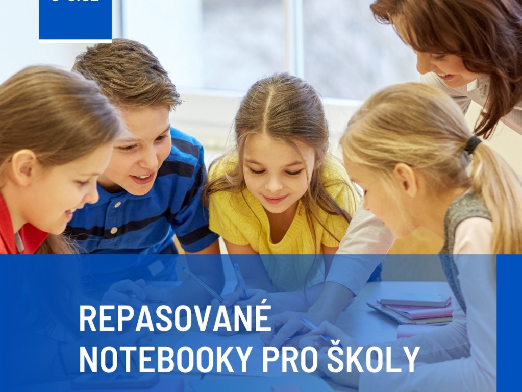 Repasované notebooky pro školy: Chytré řešení s důrazem na úsporu a kvalitu