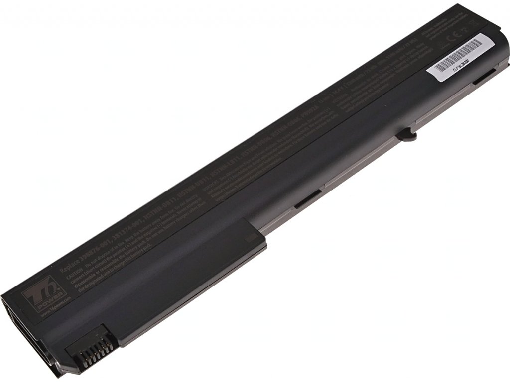 Baterie T6 Power pro Hewlett Packard Compaq Business 8510w, Li-Ion, 14,4 V, 5200 mAh (75 Wh), černá