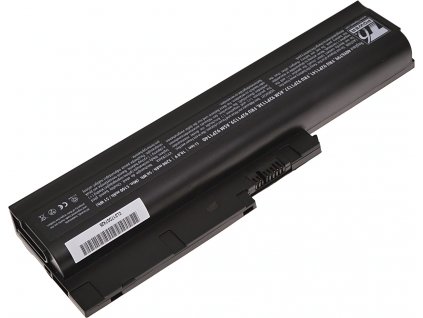 Baterie T6 Power pro Lenovo ThinkPad R500 serie, Li-Ion, 10,8 V, 5200 mAh (56 Wh), černá