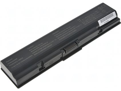 Baterie T6 Power pro Toshiba Satellite A350 serie, Li-Ion, 10,8 V, 5200 mAh (56 Wh), černá