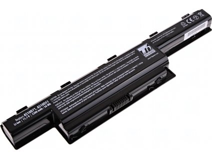 Baterie T6 Power pro Acer Aspire 4560 serie, Li-Ion, 11,1 V, 5200 mAh (58 Wh), černá