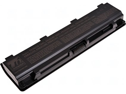 Baterie T6 Power pro Toshiba Satellite Pro L830 serie, Li-Ion, 10,8 V, 5200 mAh (56 Wh), černá