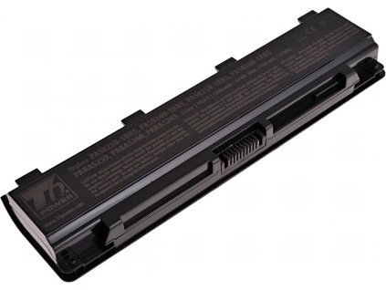 Baterie T6 Power pro Toshiba Tecra A50-A serie, Li-Ion, 10,8 V, 5200 mAh (56 Wh), černá