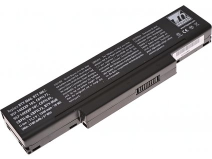 Baterie T6 Power pro notebook MSI 957-14XXXP-103, Li-Ion, 5200 mAh (58 Wh), 11,1 V