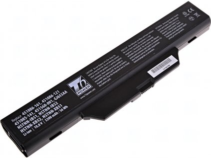 Baterie T6 Power pro Compaq 610, Li-Ion, 10,8 V, 5200 mAh (56 Wh), černá