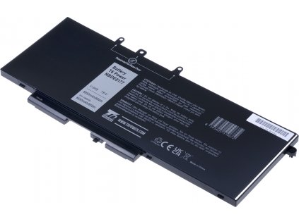 Baterie T6 Power pro Dell Latitude 12 5280, Li-Poly, 7,6 V, 8950 mAh (68 Wh), černá