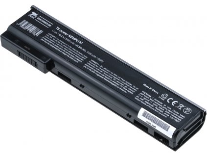 Baterie T6 Power pro Hewlett Packard ProBook 650 G1, Li-Ion, 10,8 V, 5200 mAh (56 Wh), černá