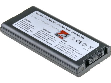 Baterie T6 Power pro notebook Panasonic CF-VZSU29AU, Li-Ion, 11,1 V, 7800 mAh (87 Wh), černá