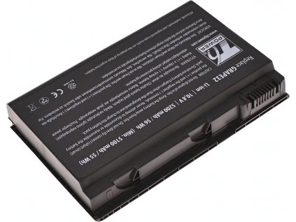 Baterie T6 Power pro Acer Extensa 5620G serie, Li-Ion, 10,8 V, 5200 mAh (56 Wh), černá