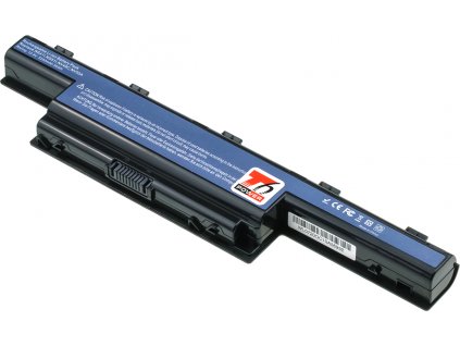 Baterie T6 Power pro Acer Aspire V3-771 serie, Li-Ion, 10,8 V, 5200 mAh (56 Wh), černá