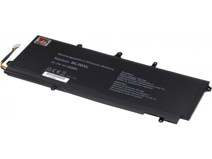 Baterie T6 Power pro Hewlett Packard EliteBook 1040 G1, Li-Poly, 11,1 V, 3800 mAh (42 Wh), černá