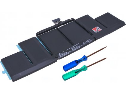 Baterie T6 Power pro notebook Apple A1417, Li-Poly, 11,26 V, 8460 mAh (95 Wh), černá