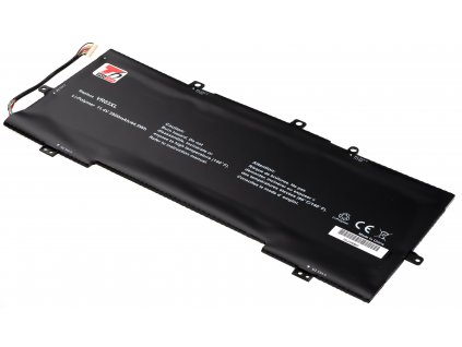 Baterie T6 Power pro notebook Hewlett Packard HSTNN-IB7E, Li-Poly, 11,4 V, 3900 mAh (44 Wh), černá