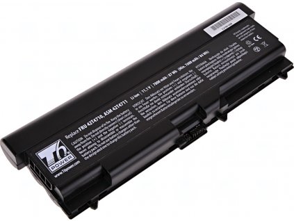 Baterie T6 Power pro Lenovo ThinkPad SL410 serie, Li-Ion, 11,1 V, 7800 mAh (87 Wh), černá