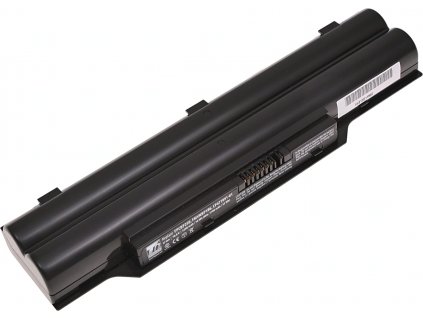 Baterie T6 Power pro Fujitsu Siemens LifeBook A512, Li-Ion, 10,8 V, 5200 mAh (56 Wh), černá