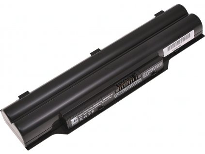 Baterie T6 Power pro Fujitsu Siemens LifeBook AH56, Li-Ion, 10,8 V, 5200 mAh (56 Wh), černá