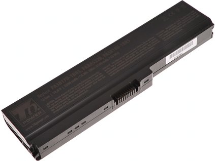 Baterie T6 Power pro Toshiba Satellite L750D serie, Li-Ion, 10,8 V, 5200 mAh (56 Wh), černá