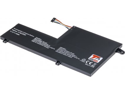 Baterie T6 Power pro notebook Lenovo L14M3P21, Li-Poly, 11,1 V, 4050 mAh (45 Wh), černá