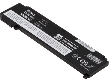 Baterie T6 Power pro notebook Lenovo SB10K97605, Li-Poly, 11,4 V, 2065 mAh (24 Wh), černá