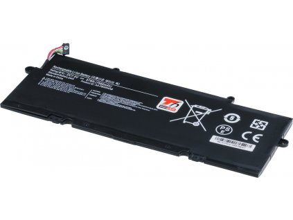 Baterie T6 Power pro notebook Samsung AA-PLWN4AB, Li-Poly, 7,6 V, 7560 mAh (57 Wh), černá