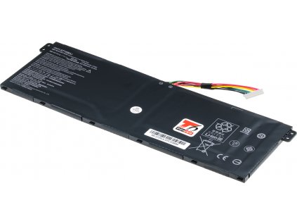 Baterie T6 Power pro notebook Acer KT.00205.005, Li-Poly, 7,7 V, 4810 mAh (37 Wh), černá