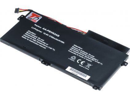Baterie T6 Power pro SAMSUNG Ativ Book 4, Li-Poly, 10,8 V, 3780 mAh (41 Wh), černá