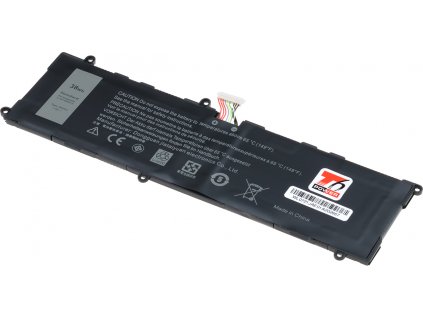 Baterie T6 Power pro Dell Venue 11 Pro 7140, Li-Poly, 7,4 V, 5130 mAh (38 Wh), černá